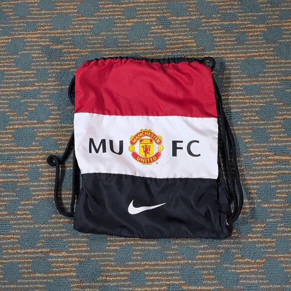 Nike Other - Share Nike Manchester United gymsack-black/red/white BA4682 Drawstring Bag Red D